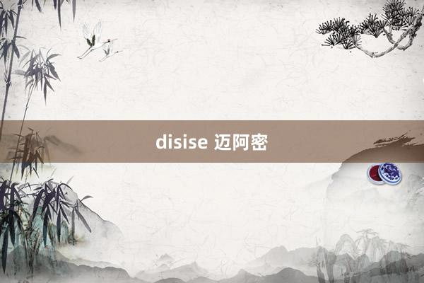 disise 迈阿密